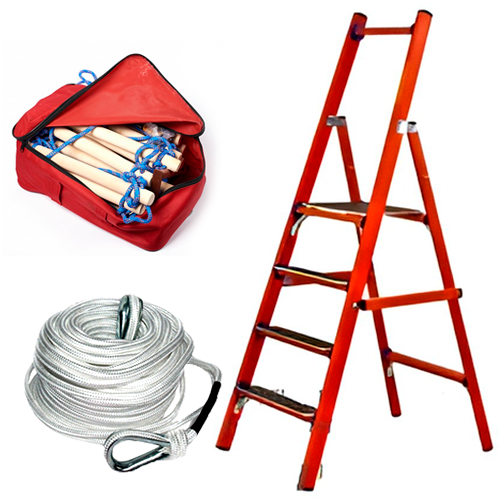 Лестницы и верёвки спасательные